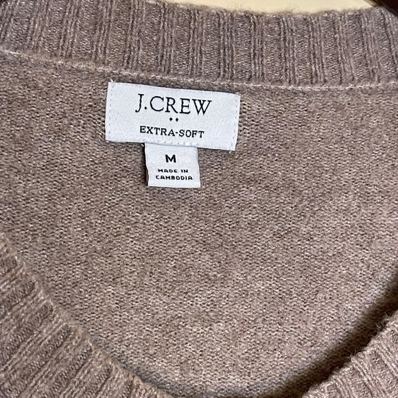 J. Crew Taupe Button-Up Cardigan - Picture 3 of 8